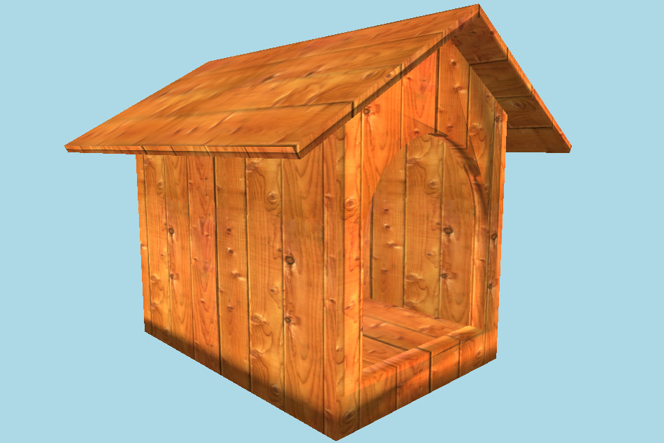 Dog House 3d model